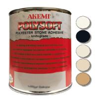 Мраморная шпатлевка Akemi Poly-soft 1,3 кг., пальерино-светлая, кремообразная 10441